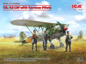 CR. 42 LW with German Pilots (Plastic model)