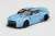 LB Works Nissan GT-R R35 Type1 Rear Wing Version 2 Light Blue Collection Garage Special (RHD) (Diecast Car) Item picture1