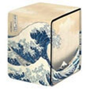 Ultra PRO Fine Art Alcove Flip Deckboxes [The Great Wave off Kanagawa] Hokusai Katsushika (Card Supplies)