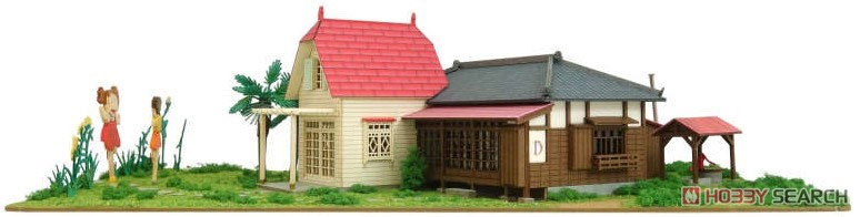 [みにちゅあーと] 特別企画 「となりのトトロ」 サツキとメイの家 (組み立てキット) (鉄道模型) 商品画像3
