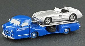 (HO) MINIS Renntransporter + 300 SLR Roadster (鉄道模型)