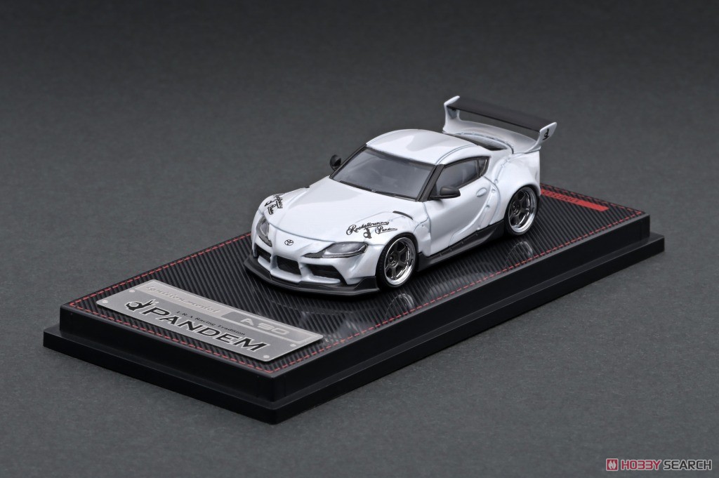 Pandem Supra (A90) Pearl White (Diecast Car) Item picture1