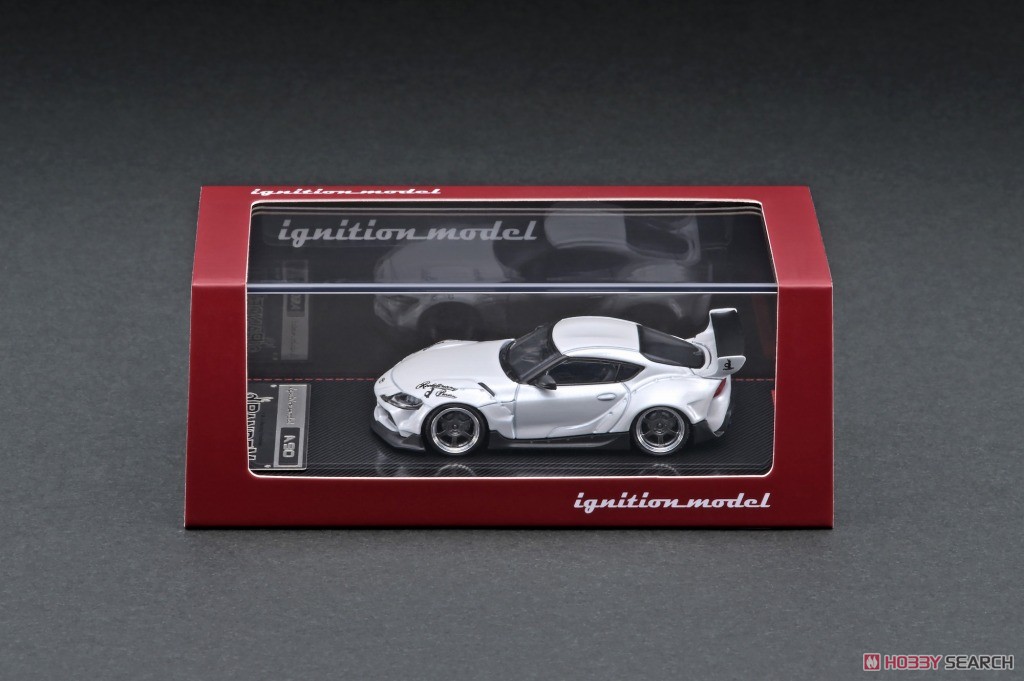 Pandem Supra (A90) Pearl White (Diecast Car) Package1