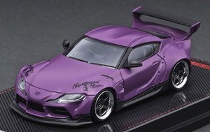 Pandem Supra (A90) Matte Purple (Diecast Car)