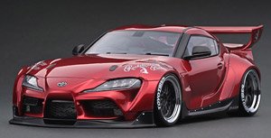 PANDEM Supra (A90) Red Metallic (ミニカー)