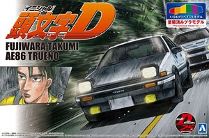 Initial D Takumi Fujiwara AE86 Trueno Project D Specification (Model Car)