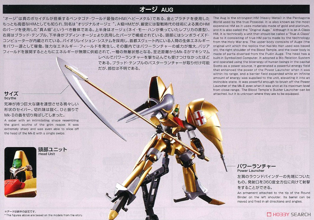 オージ (HG) (プラモデル) 解説1 モーダル