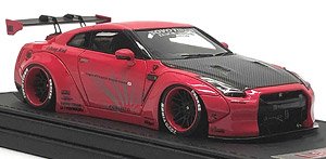 LB-WORKS GT-R (R35) Pink Metallic (Diecast Car)