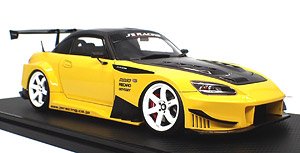 J`s Racing S2000 (AP1) Yellow (Diecast Car)