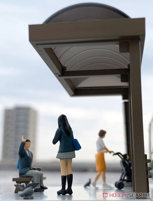 Diorama Collection64 #CarSnap05a Bus Stop (Diecast Car) Other picture6