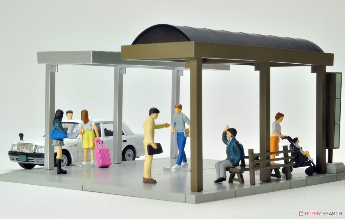 Diorama Collection64 #CarSnap05a Bus Stop (Diecast Car) Other picture8