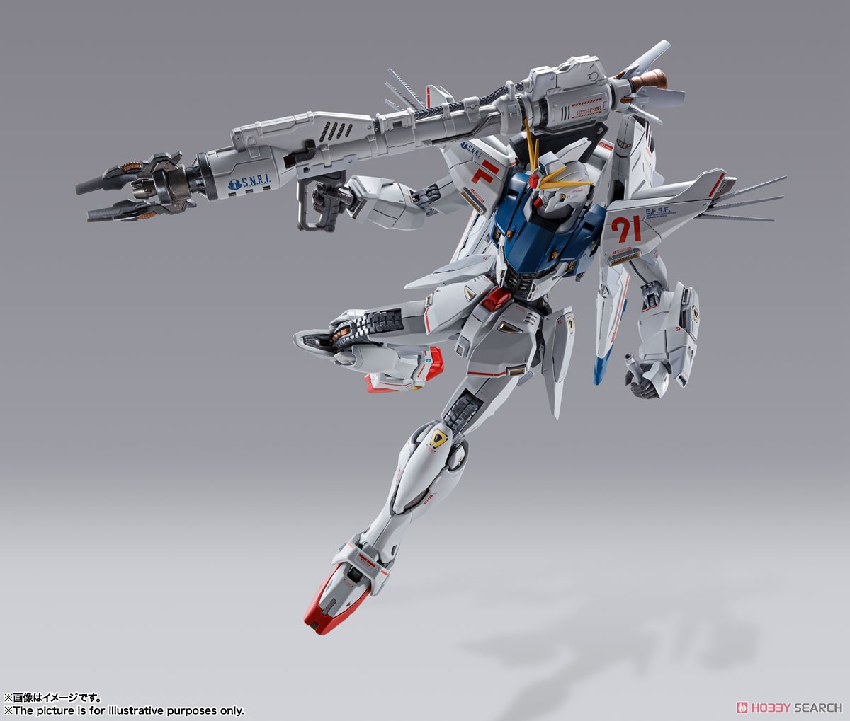 METAL BUILD ガンダムF91 CHRONICLE WHITE Ver. (完成品) 商品画像9