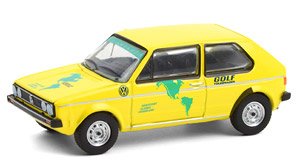 1974 Volkswagen Golf Mk1 Hartetest Alaska-Feuerland Argentina Car #1 (ミニカー)