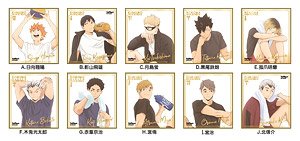 Haikyu!! Gilding Mini Colored Paper Collection (Set of 10) (Anime Toy)