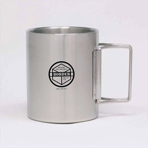 World Trigger Border Folding Stainless Mug Cup (Anime Toy)