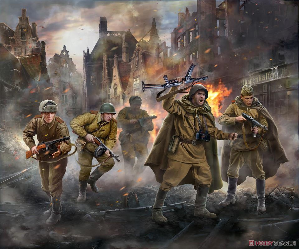 ソビエト機関銃分隊 WWII (プラモデル) その他の画像6
