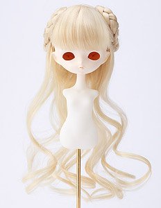 Harmonia Bloom Wig Series: Chignon Long Hair (Platinum Blonde) (Fashion Doll)