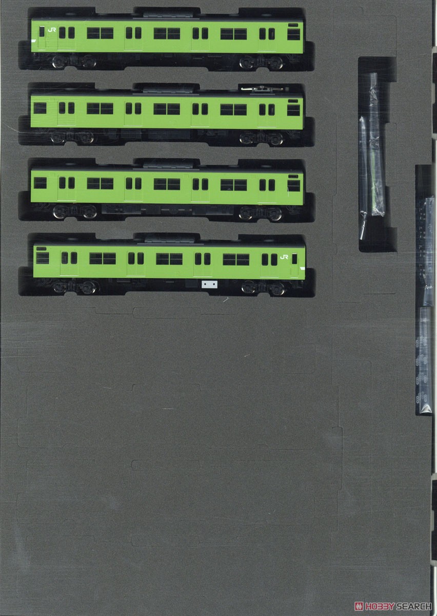 J.R. Commuter Train Series 103 (J.R. West, Black Sash, Olive Green) Standard Set (Basic 4-Car Set) (Model Train) Item picture1