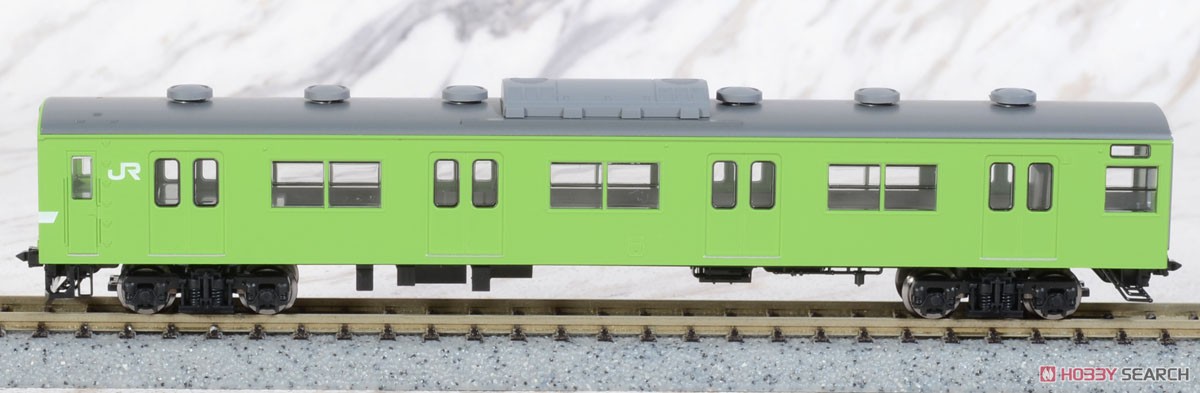 J.R. Commuter Train Series 103 (J.R. West, Black Sash, Olive Green) Standard Set (Basic 4-Car Set) (Model Train) Item picture2