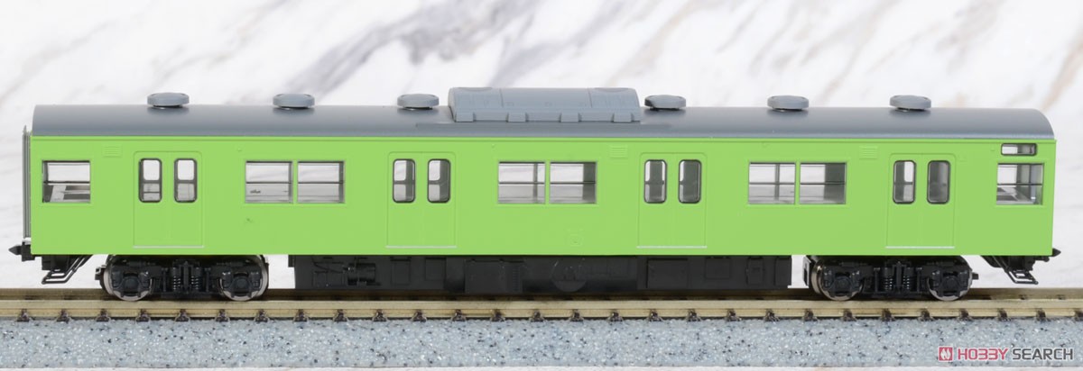 J.R. Commuter Train Series 103 (J.R. West, Black Sash, Olive Green) Standard Set (Basic 4-Car Set) (Model Train) Item picture6