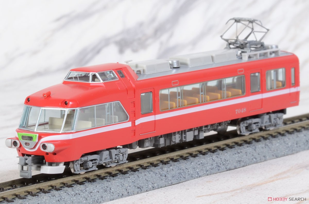 名鉄 7000系 パノラマカー (第47編成) 白帯車 セット (4両セット) (鉄道模型) 商品画像3