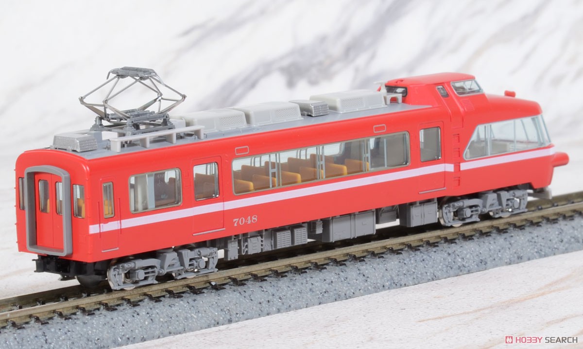 名鉄 7000系 パノラマカー (第47編成) 白帯車 セット (4両セット) (鉄道模型) 商品画像4