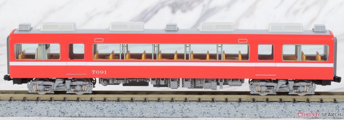 名鉄 7000系 パノラマカー (第47編成) 白帯車 セット (4両セット) (鉄道模型) 商品画像5