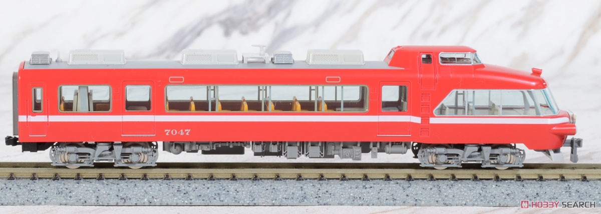 名鉄 7000系 パノラマカー (第47編成) 白帯車 セット (4両セット) (鉄道模型) 商品画像7