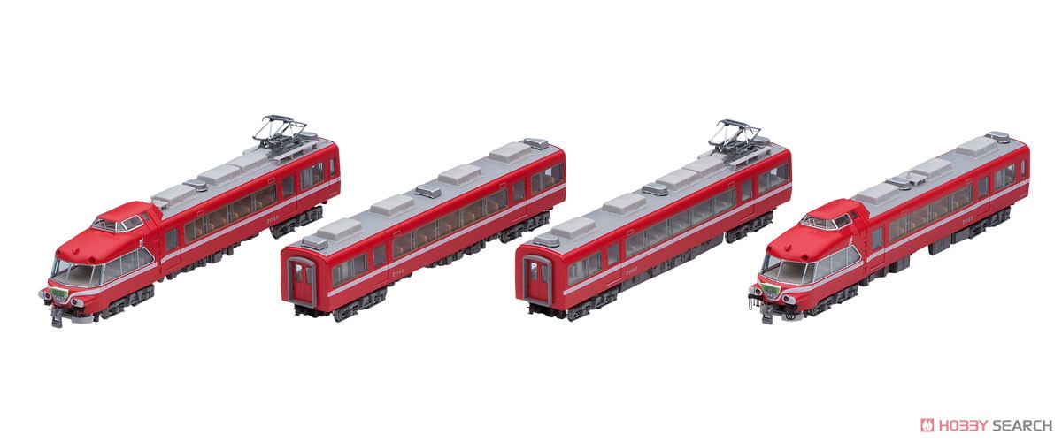 名鉄 7000系 パノラマカー (第47編成) 白帯車 セット (4両セット) (鉄道模型) 商品画像9