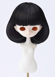 Harmonia Bloom Wig Series: Natural Bob (Black) (Fashion Doll)