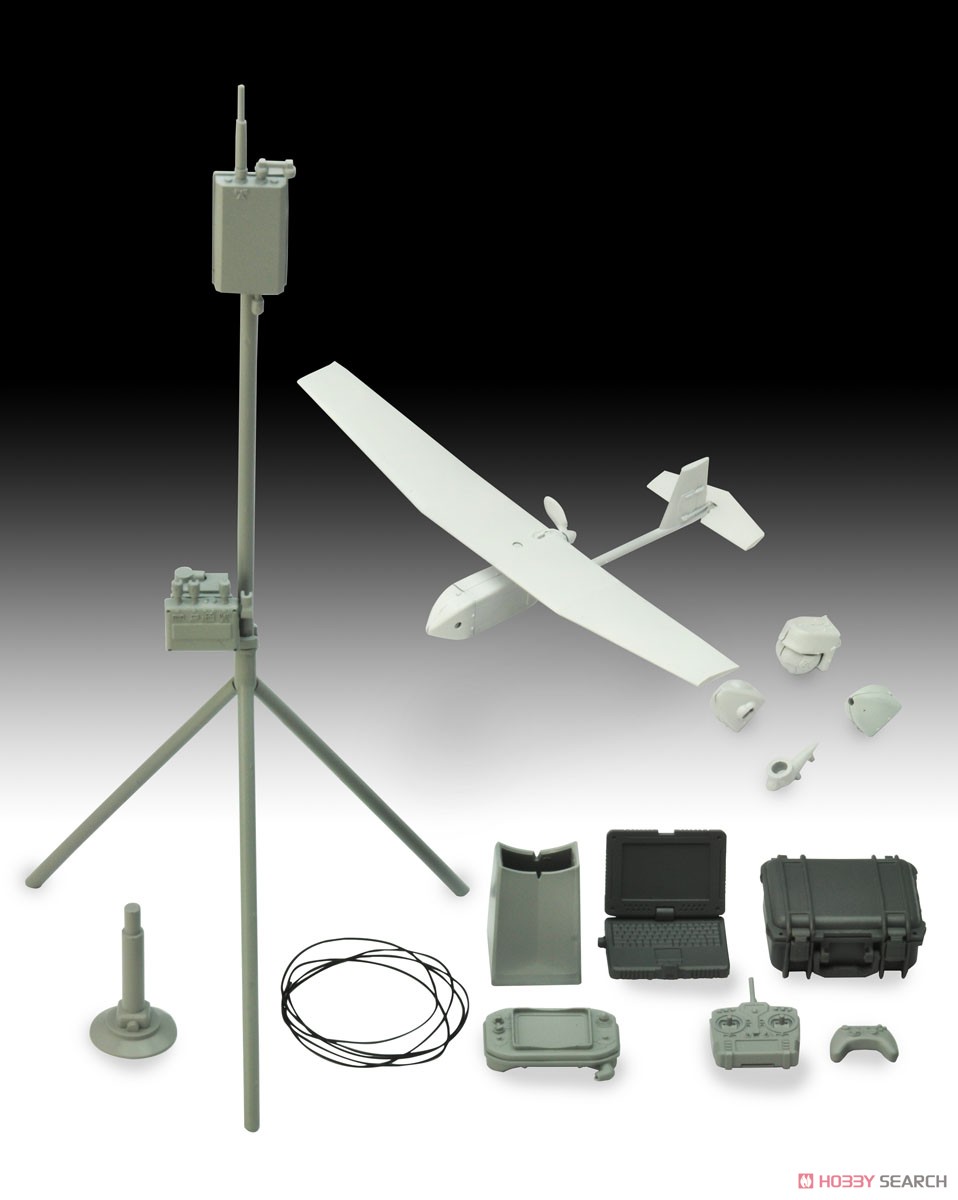 1/12 Little Armory (LD032) UAV 無人偵察機&機材セット (プラモデル) 商品画像1