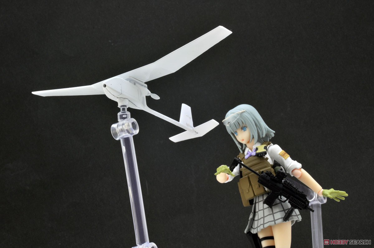 1/12 Little Armory (LD032) UAV 無人偵察機&機材セット (プラモデル) その他の画像7