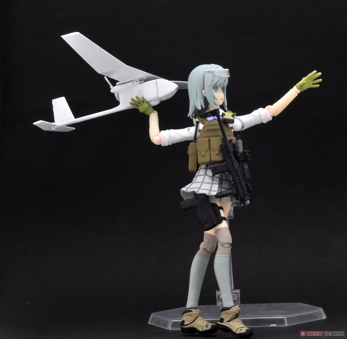 1/12 Little Armory (LD032) UAV 無人偵察機&機材セット (プラモデル) その他の画像8