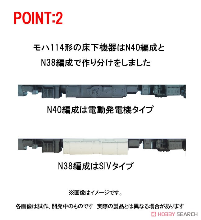 16番(HO) JR 115-1000系 近郊電車 (湘南色・N38編成) セット (3両セット) (鉄道模型) その他の画像3