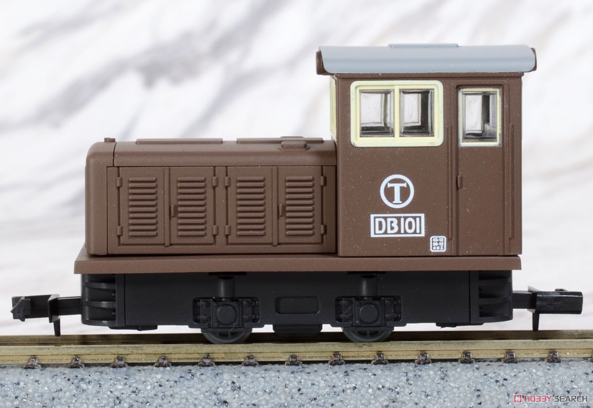 鉄道コレクション ナローゲージ80 猫屋線 ユキ1・DB101茶色塗装 (2両セット) (鉄道模型) 商品画像4