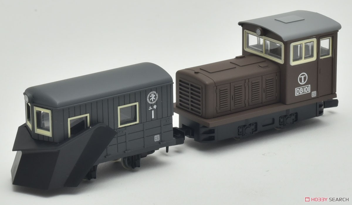 鉄道コレクション ナローゲージ80 猫屋線 ユキ1・DB101茶色塗装 (2両セット) (鉄道模型) 商品画像8