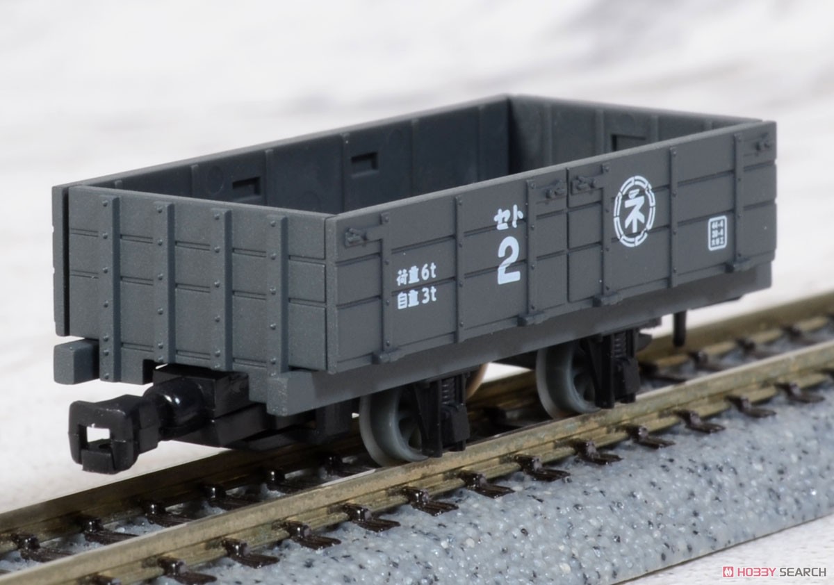 鉄道コレクション ナローゲージ80 猫屋線 短小無がい車 (3両セット) (鉄道模型) 商品画像2