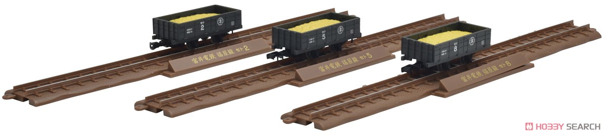 鉄道コレクション ナローゲージ80 猫屋線 短小無がい車 (3両セット) (鉄道模型) 商品画像6