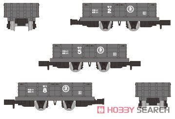 鉄道コレクション ナローゲージ80 猫屋線 短小無がい車 (3両セット) (鉄道模型) その他の画像1