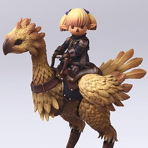 FINAL FANTSY XI BRING ARTS シャントット＆チョコボ (完成品)