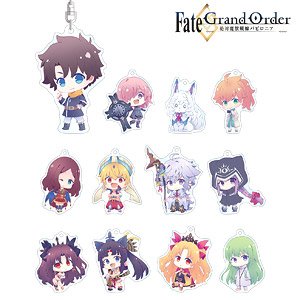 Fate/Grand Order - Absolute Demon Battlefront: Babylonia Trading Chibi Chara Acrylic Key Ring (Set of 12) (Anime Toy)