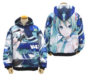 Hatsune Miku V4X Full Graphic Pullover Parka XL (Anime Toy)