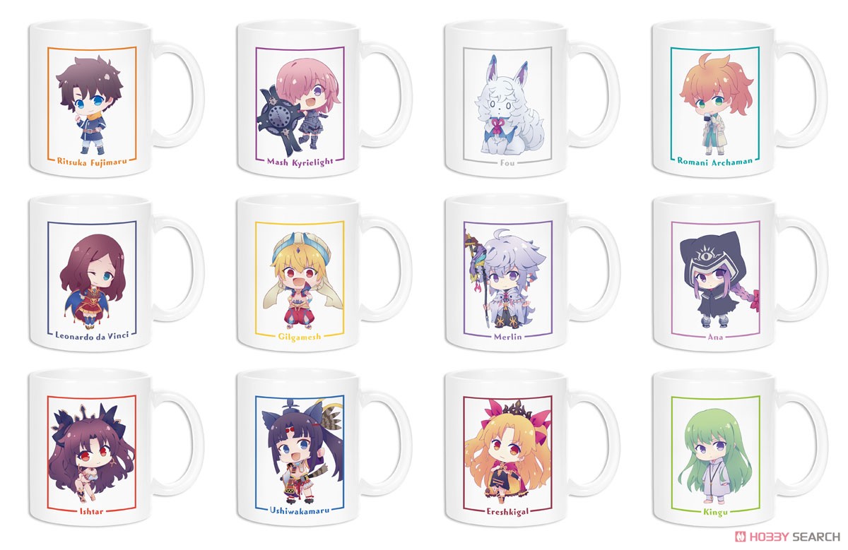 Fate/Grand Order - Absolute Demon Battlefront: Babylonia Merlin Chibi Chara Mug Cup (Anime Toy) Other picture1