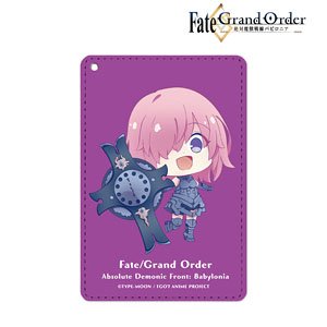 Fate/Grand Order -絶対魔獣戦線バビロニア- マシュ・キリエライト ちびキャラ 1ポケットパスケース (キャラクターグッズ)