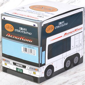 The Bus Collection Mitsubishi Fuso Aero King Collection (6 Types / Set of 6) (Model Train)