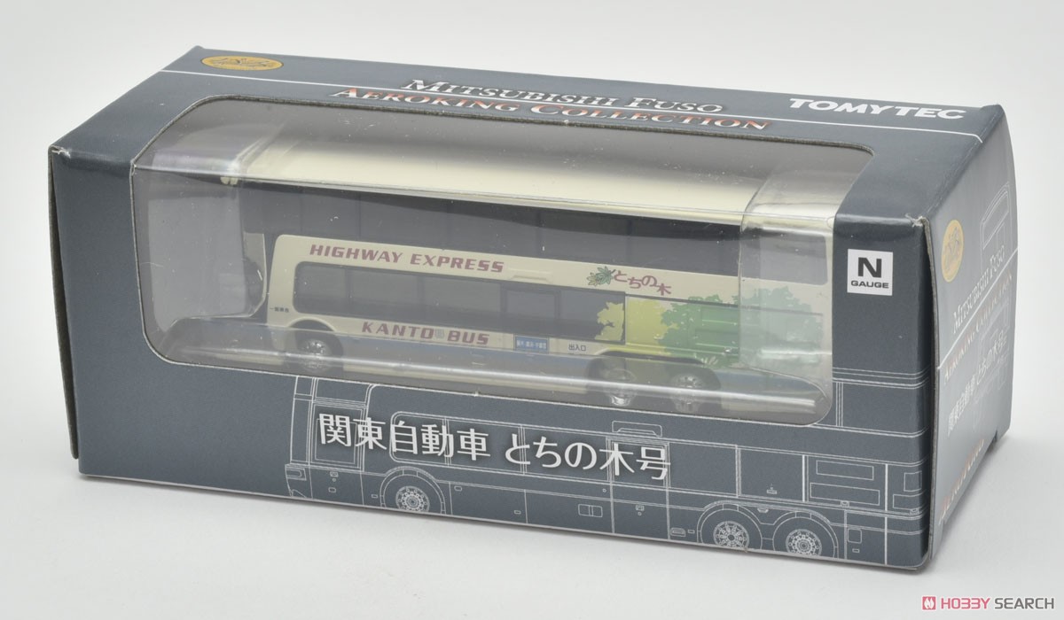 ザ・バスコレクション 三菱ふそうエアロキングコレクション 関東自動車 とちの木号 (鉄道模型) パッケージ2