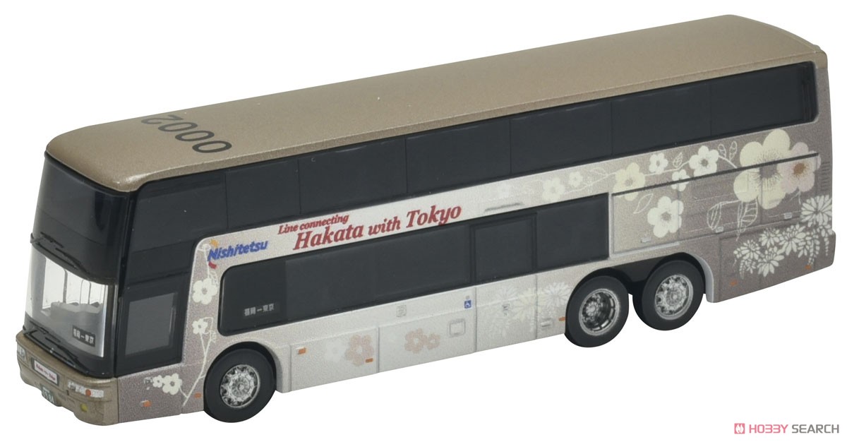 The Bus Collection Mitsubishi Fuso Aero King Collection Nishi-Nippon Railroad `Hakata-Go` (Model Train) Item picture4