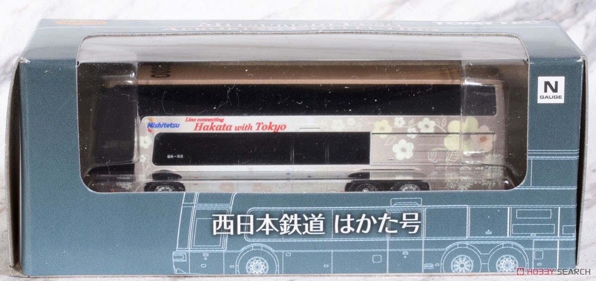 The Bus Collection Mitsubishi Fuso Aero King Collection Nishi-Nippon Railroad `Hakata-Go` (Model Train) Package1