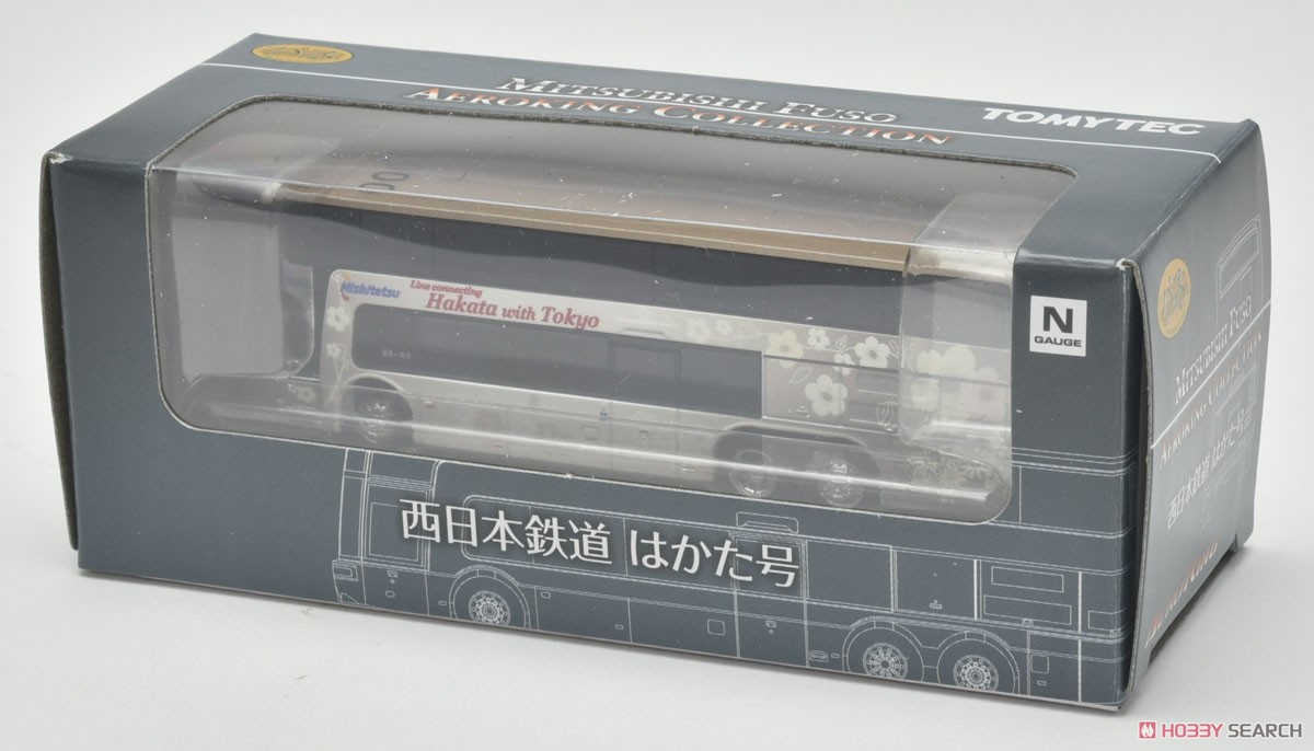 The Bus Collection Mitsubishi Fuso Aero King Collection Nishi-Nippon Railroad `Hakata-Go` (Model Train) Package2