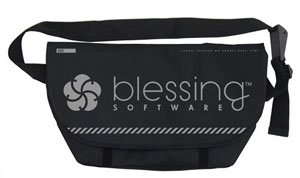 Saekano: How to Raise a Boring Girlfriend Fine Blessing Software (6 Years Later Ver.) Messenger Bag Black (Anime Toy)